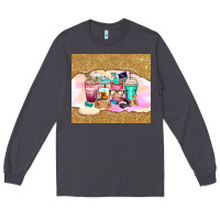 Smoke small business coffee cups Long Sleeve Tee - Zillion Design Studio