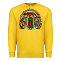 Lemon our lady of guadalupe rainbow Premium Sweatshirt - JahusDesignShop