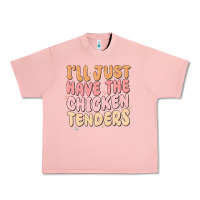 Salmon i'll just have the chicken tenders Urban Heavy Tee - MaliasSmallBusiness