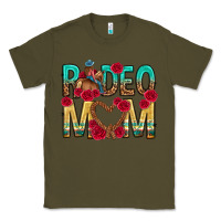 Army Green rodeo mom mothers day Classic Tee - texasbilliewilder