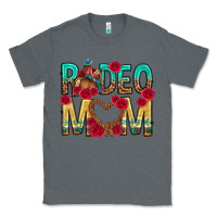 Charcoal Heather rodeo mom mothers day Classic Tee - texasbilliewilder