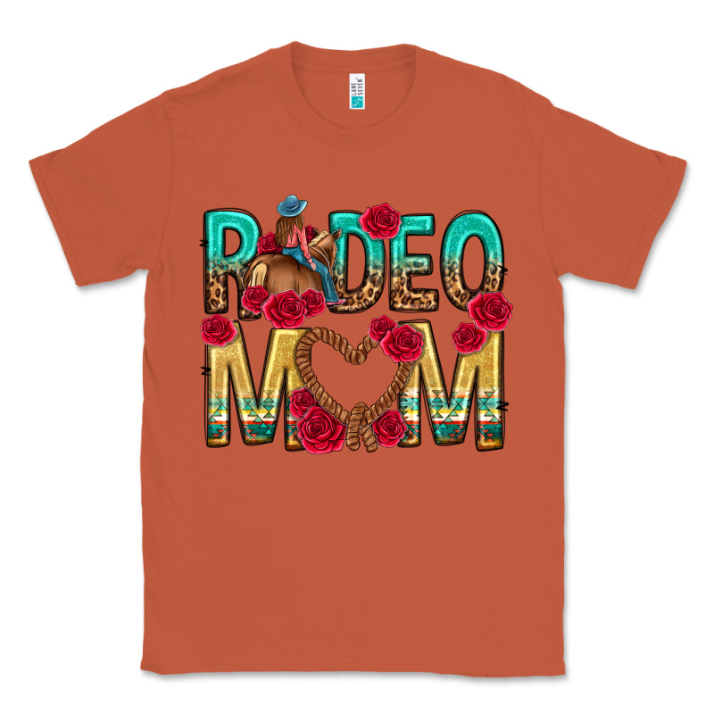 Rodeo Mom Mothers Day Classic Tee by texasbilliewilder | Teevron