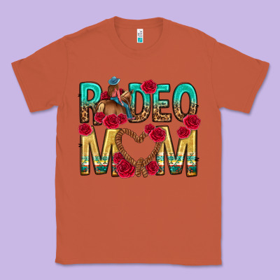 Rodeo Mom Mothers Day Classic Tee Designed By Texasbilliewilder