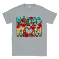 Heather Grey rodeo mom mothers day Classic Tee - texasbilliewilder