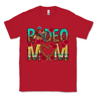 Red rodeo mom mothers day Classic Tee - texasbilliewilder