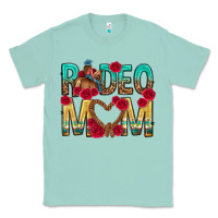 Seafoam rodeo mom mothers day Classic Tee - texasbilliewilder