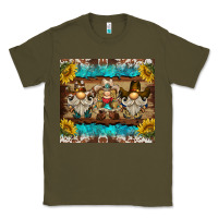 Army Green western gnome tumbler Classic Tee - BarkalooDesign