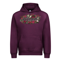 Mauve Wine blessed Urban Hoodie - NancyCooperArtShop
