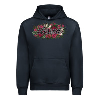 Navy blessed Urban Hoodie - NancyCooperArtShop