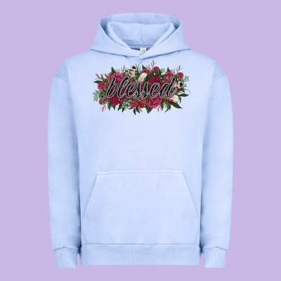 Blessed Urban Hoodie Designed By Nancycooperartshop