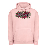 Pigment Salmon blessed Urban Hoodie - NancyCooperArtShop