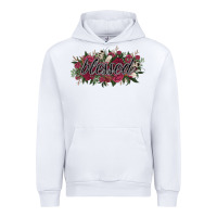 White blessed Urban Hoodie - NancyCooperArtShop