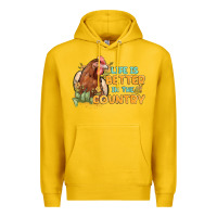 Lemon life is better in the country Premium Hoodie - MaliasSmallBusiness