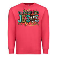 Cardinal all my hope is in jesus Premium Sweatshirt - Jasminsmagicworld