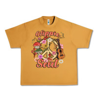 Peanut Butter hippie soul Urban Heavy Tee - MaliasSmallBusiness