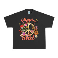 Pigment Black hippie soul Urban Heavy Tee - MaliasSmallBusiness
