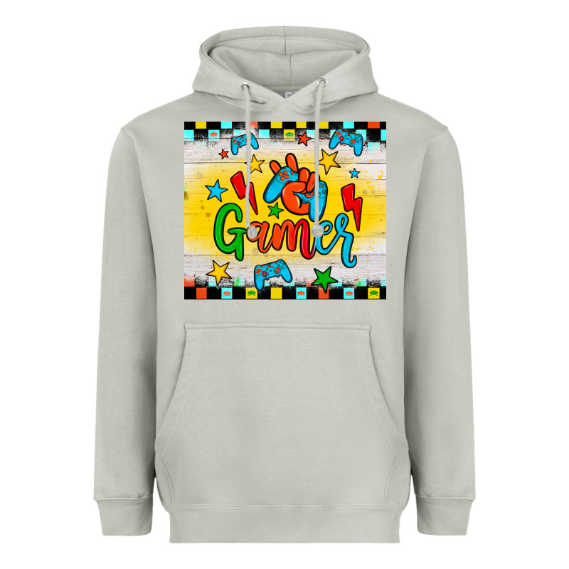 Gamer Heavyweight Hoodie by JahusDesignShop | Teevron