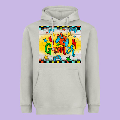 Gamer Heavyweight Hoodie Designed By Jahusdesignshop