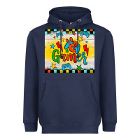 Navy gamer Heavyweight Hoodie - JahusDesignShop