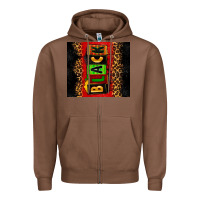 Chestnut Black Zipper Hoodie - Zillion Design Studio