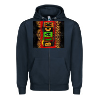 Navy Black Zipper Hoodie - Zillion Design Studio