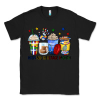 Black hispanic heritage month coffee cups Classic Tee - Zillion Design Studio