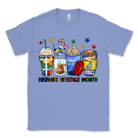 Colony Blue hispanic heritage month coffee cups Classic Tee - Zillion Design Studio