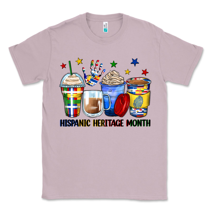 Hispanic Heritage Month Coffee Cups Classic Tee by Zillion Design Studio | Teevron