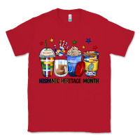 Red hispanic heritage month coffee cups Classic Tee - Zillion Design Studio