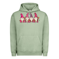 Pigment Oil Green christmas gnomies Urban Hoodie - MaliasSmallBusiness