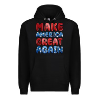 Black make america great again Premium Hoodie - MaliasSmallBusiness