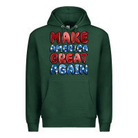 Sports Green make america great again Premium Hoodie - MaliasSmallBusiness