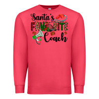 Cardinal santa's favorite coach Premium Sweatshirt - AdoDesignShop