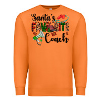 Carrot santa's favorite coach Premium Sweatshirt - AdoDesignShop