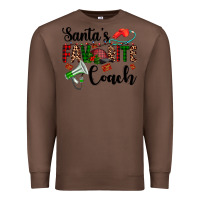 Chestnut santa's favorite coach Premium Sweatshirt - AdoDesignShop