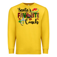 Lemon santa's favorite coach Premium Sweatshirt - AdoDesignShop