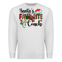 Oatmeal Heather santa's favorite coach Premium Sweatshirt - AdoDesignShop