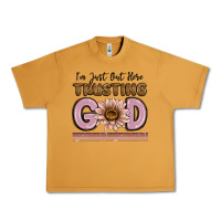 Peanut Butter im just out here trusting god Urban Heavy Tee - MaliasSmallBusiness