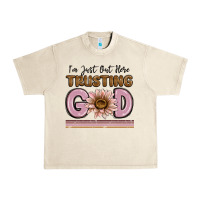 Sandshell im just out here trusting god Urban Heavy Tee - MaliasSmallBusiness