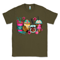 Army Green hairstylist coffee cups Classic Tee - Zillion Design Studio