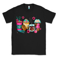 Black hairstylist coffee cups Classic Tee - Zillion Design Studio