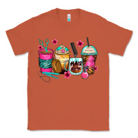 Copper hairstylist coffee cups Classic Tee - Zillion Design Studio