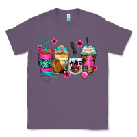 Lavender hairstylist coffee cups Classic Tee - Zillion Design Studio