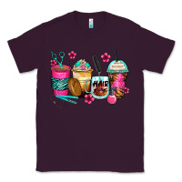 Plum hairstylist coffee cups Classic Tee - Zillion Design Studio