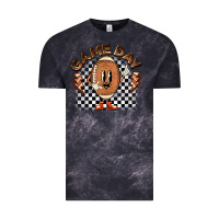 Cloud Black game day football Vintage Tee - BarkalooDesign