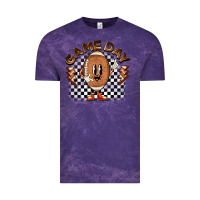Cloud Purple game day football Vintage Tee - BarkalooDesign