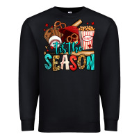 Black 'tis the season baseball game Premium Sweatshirt - Jasminsmagicworld