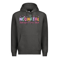 Charcoal Heather nicu nurse neonatal intensive care unit Premium Hoodie - MaliasSmallBusiness