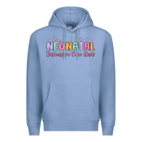 Colony Blue nicu nurse neonatal intensive care unit Premium Hoodie - MaliasSmallBusiness