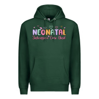 Sports Green nicu nurse neonatal intensive care unit Premium Hoodie - MaliasSmallBusiness